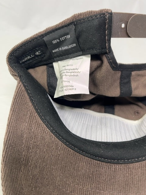 O'Neill Brown Corduroy Snapback Hat - First In-Last Out Santa Cruz - photo 2