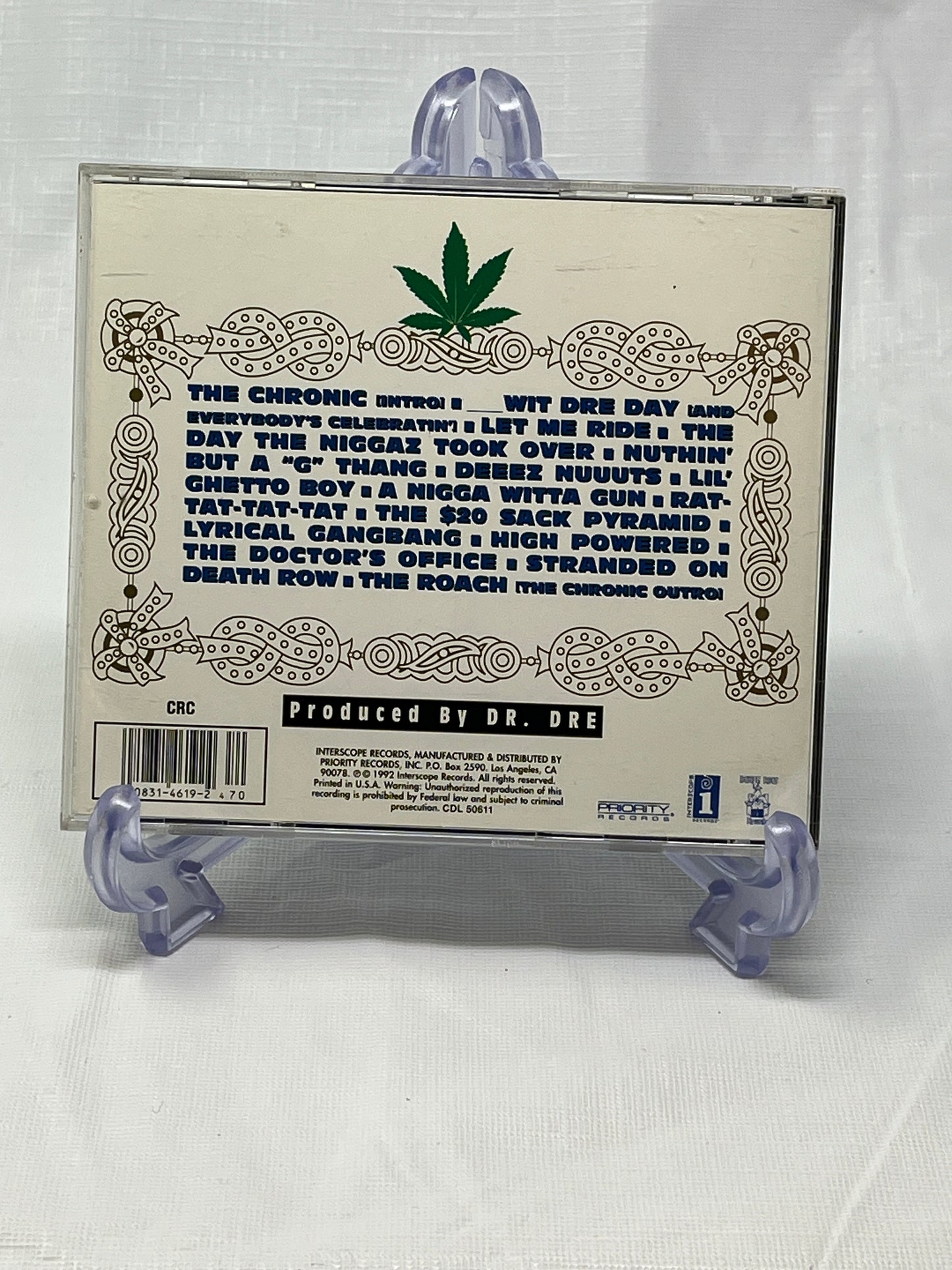 Dr. Dre - The Chronic (CD, Jewel Case, Hip Hop / Rap)