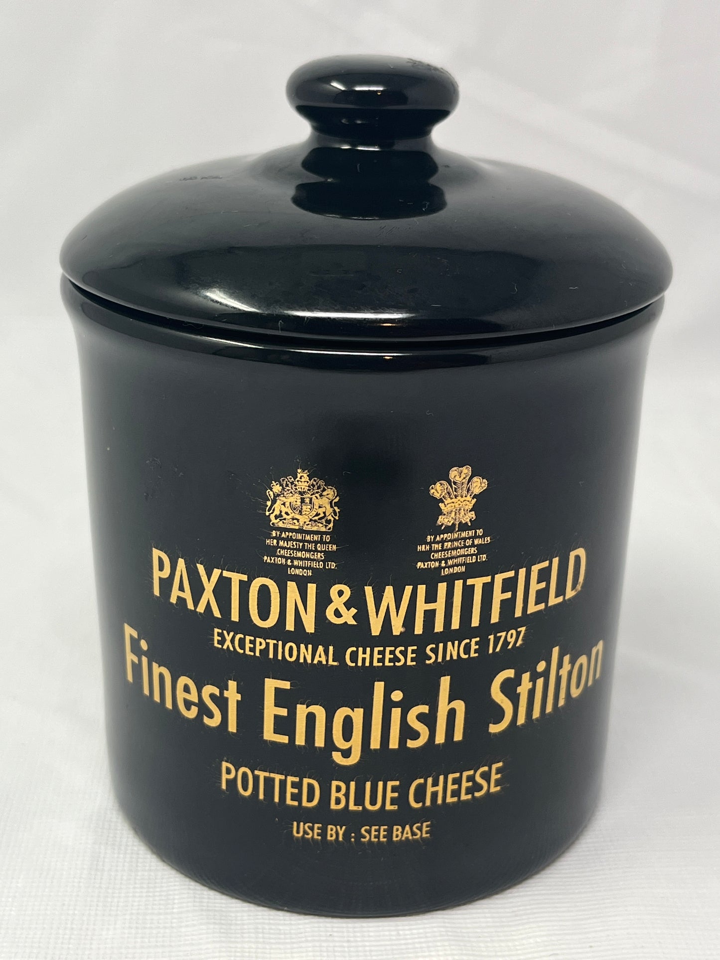 Paxton & Whitfield Fine Porcelain Cheese Crock – Finest English Stilton Jar