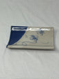 Blue & White Rectangular Ceramic Sushi / Appetizer Plate – 5.5" x 3.5"