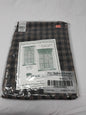 Park Designs Sturbridge Single Round Valance 54"x32" Navy Plaid New Sealed
