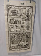 Kay Dee Handprints Linen Tea Towel Shaw’s General Store Stowe VT Warren Boucher USA