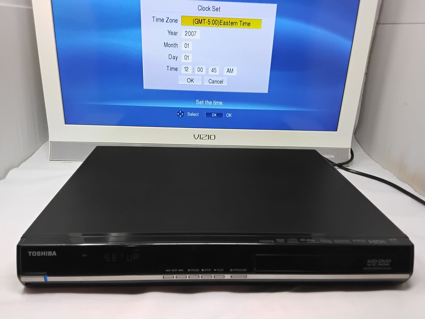 Toshiba HD DVD Player HD-A30KU No Remote See Photos