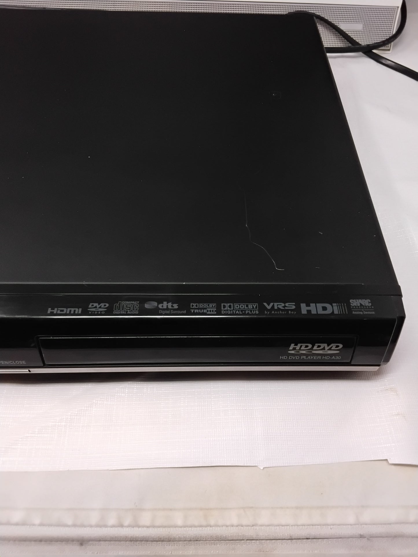 Toshiba HD DVD Player HD-A30KU No Remote See Photos