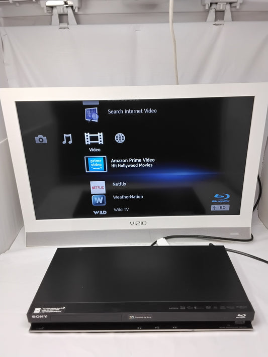 Sony Blu-ray Disc DVD Player BDP-S570 Tested Works No Remote