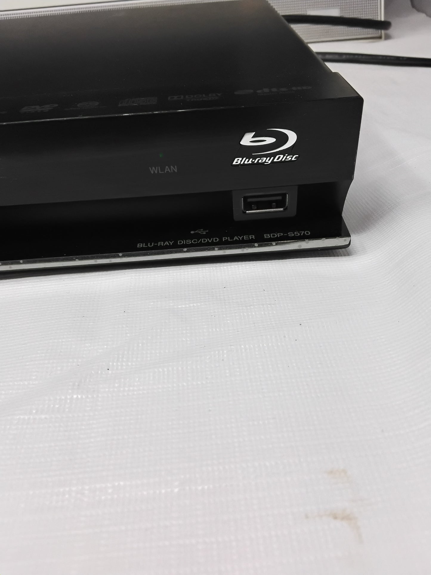 Sony Blu-ray Disc DVD Player BDP-S570 Tested Works No Remote