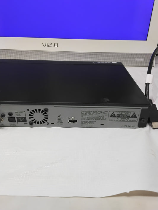 Sony Blu-ray Disc DVD Player BDP-S570 Tested Works No Remote