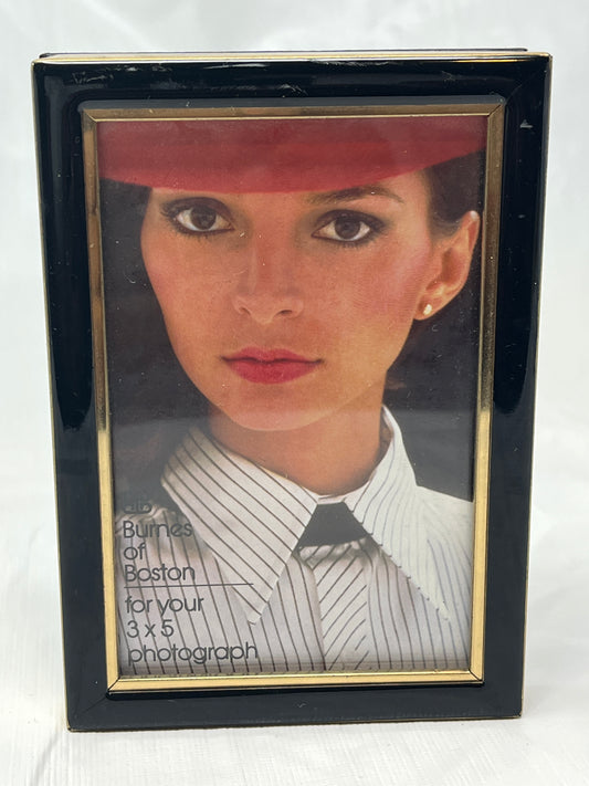 Burnes of Boston Black & Gold Frame – 3"x5"