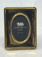 Vintage Solid Brass Photo Frame – 2.5"x3.5", Made in Korea