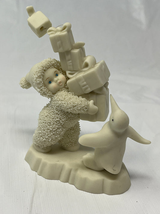 Snowbabies Figurine – Child with Penguin & Gifts