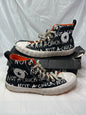 Converse UNT1TL3D Hi Men’s Sneakers – Size 9, Black/White/Bold Mandarin
