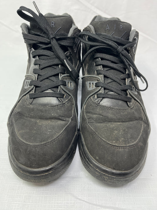Nike Air Jordan Sneakers Mens Size 12 Black Fair Condition