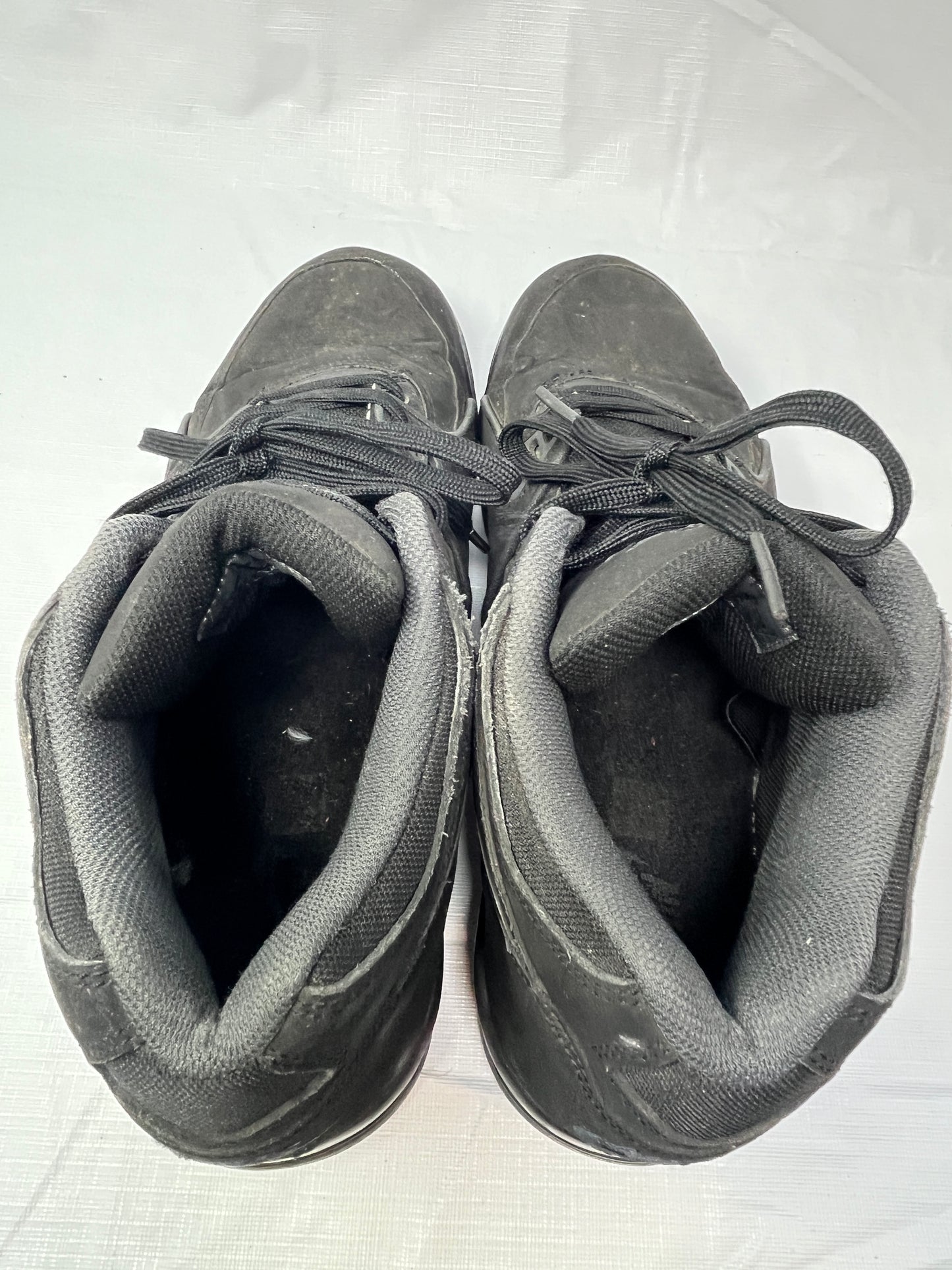 Nike Air Jordan Sneakers Mens Size 12 Black Fair Condition