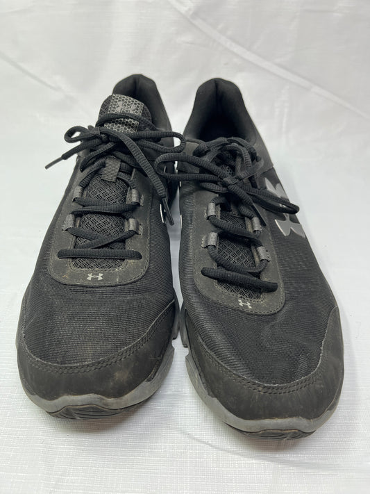 Under Armour Sneakers Mens Size 13 Black Gray