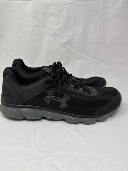 Under Armour Sneakers Mens Size 13 Black Gray