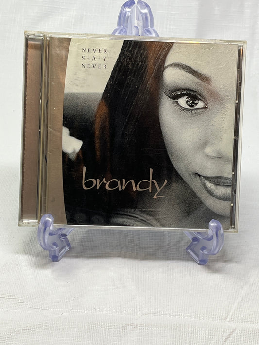 Brandy - Never Say Never (CD, Jewel Case, R&B / Pop)