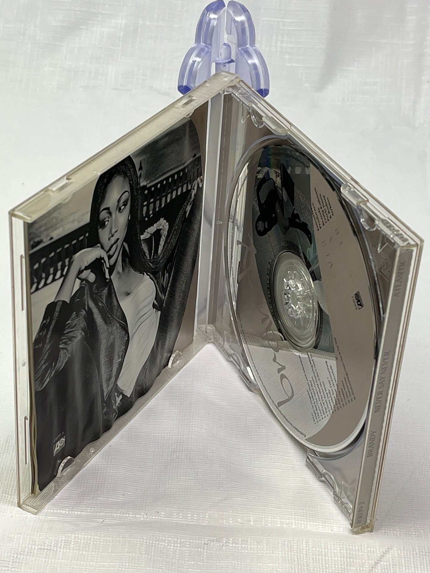 Brandy - Never Say Never (CD, Jewel Case, R&B / Pop)