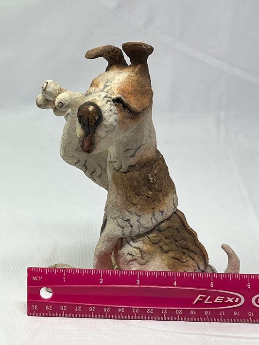 A Breed Apart AB05134 “Rascal” 7.5” Hand-Painted Dog Figurine by Country Artists