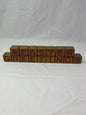 Reversible Wooden Letter Blocks Merry Christmas Easter Greetings Be My Valentine Welcome Friends