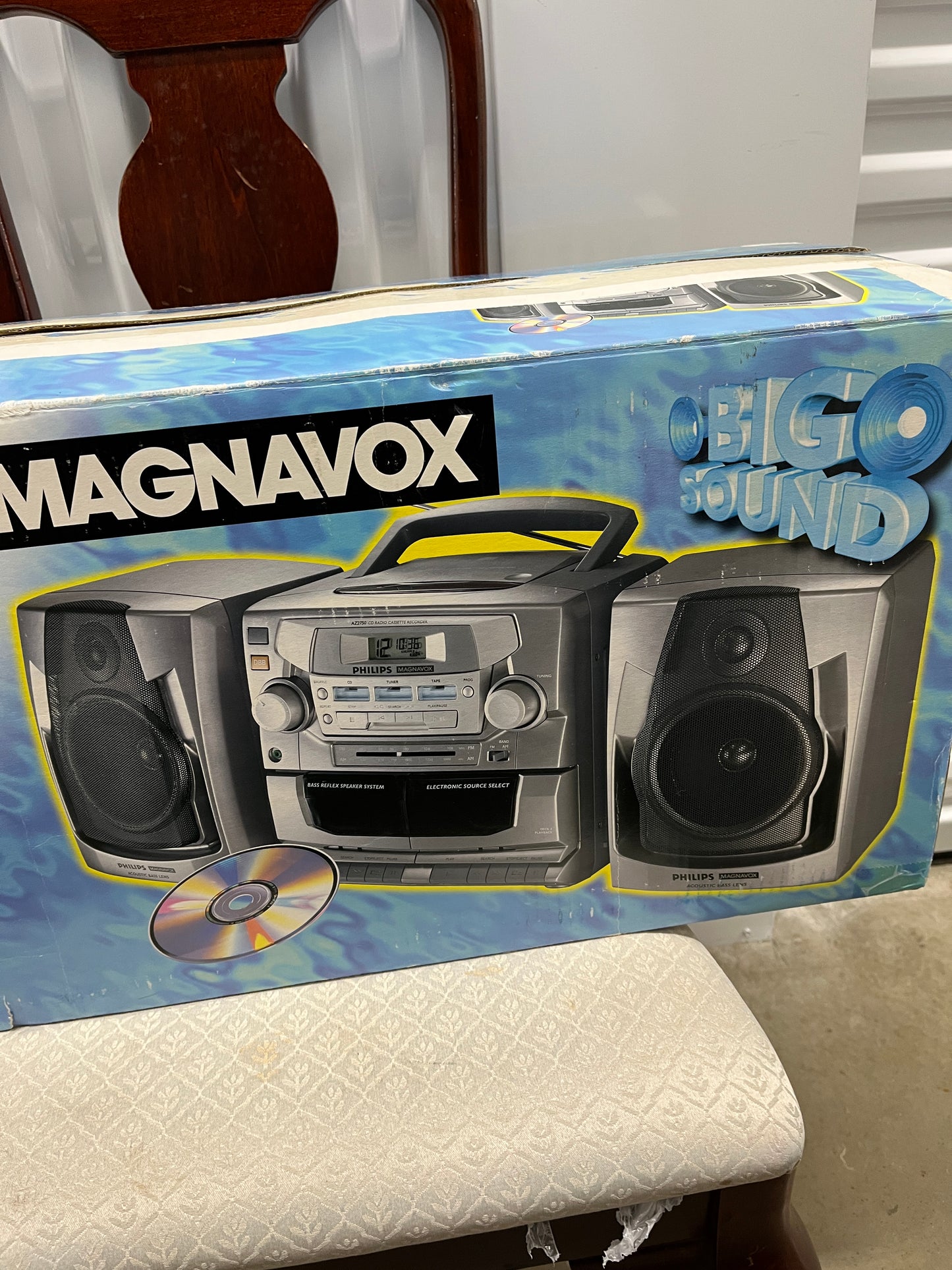 Phillips Magnovox Stero open box