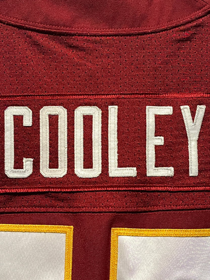Nike On Field Chris Cooley #47 Redskins Jersey Size 60 Burgundy NFL Authentic
