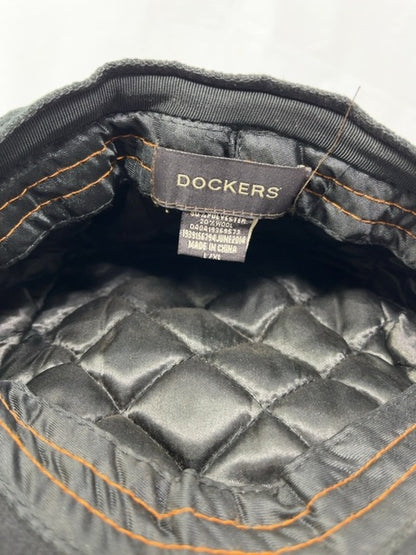 Dockers Black Newsboy Hat with Fold-Down Ear Flaps - Size L/XL - photo 2