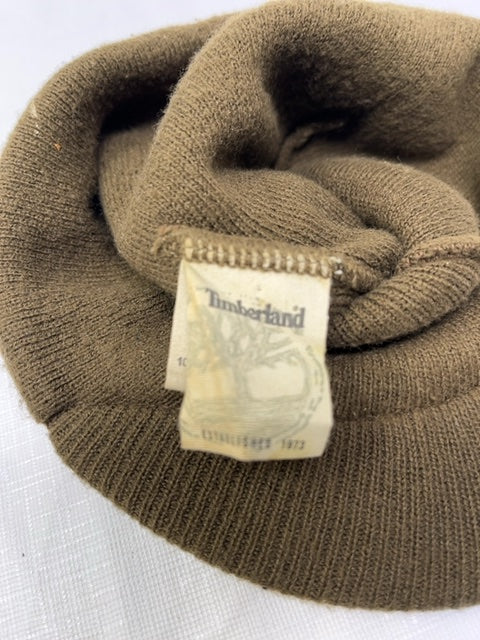 Timberland Brown Knit Visor Beanie Hat - photo 3