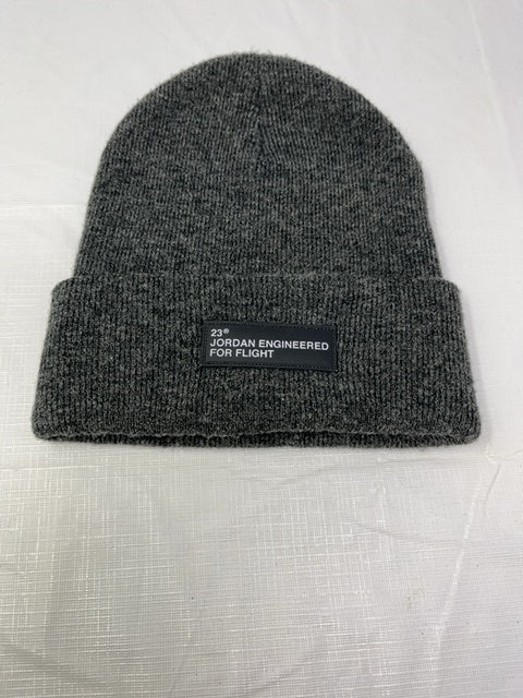 Jordan 23 Engineered for Flight Gray Marled Knit Beanie - photo 1