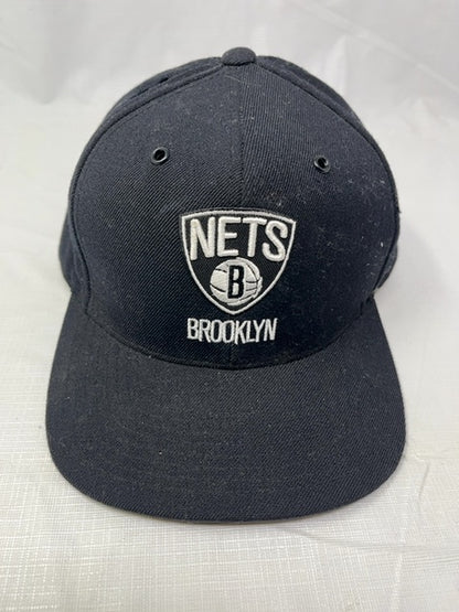 Mitchell & Ness Brooklyn Nets Snapback Basketball Cap - Black - photo 1